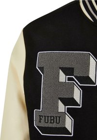 FUBU COLLEGE VARSITY - Bombertakki - black cream