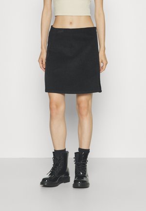 Noisy May NMCLARA CORD SKIRT - A-lõikeline seelik - black