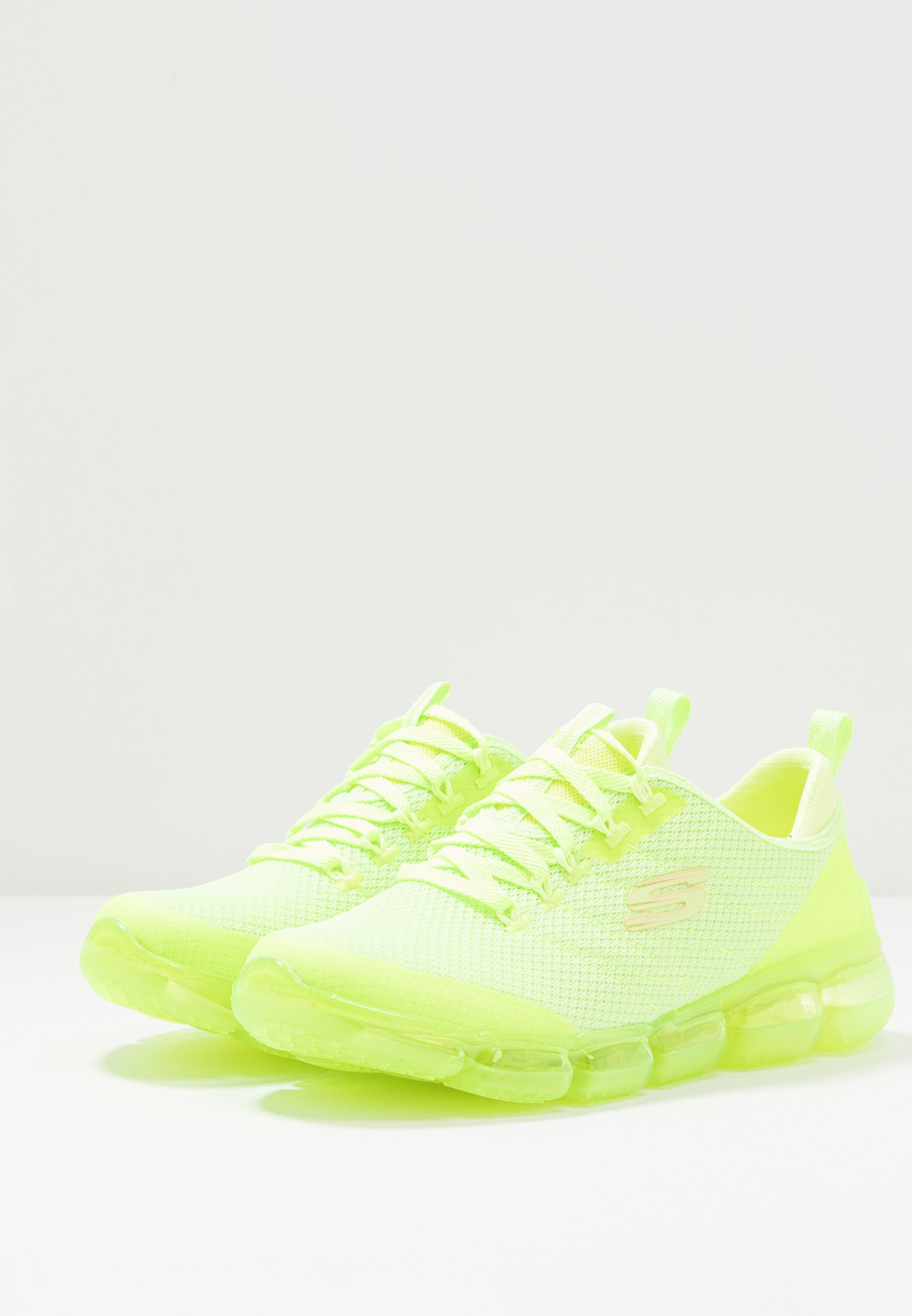 skechers skech 92 trainers in neon green