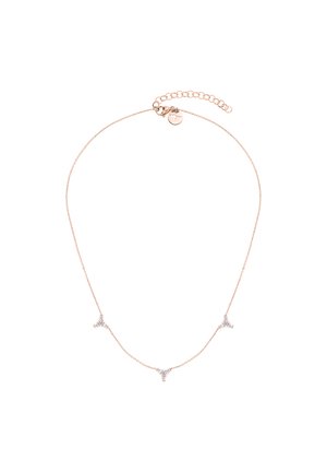 Necklace - rose gold-coloured