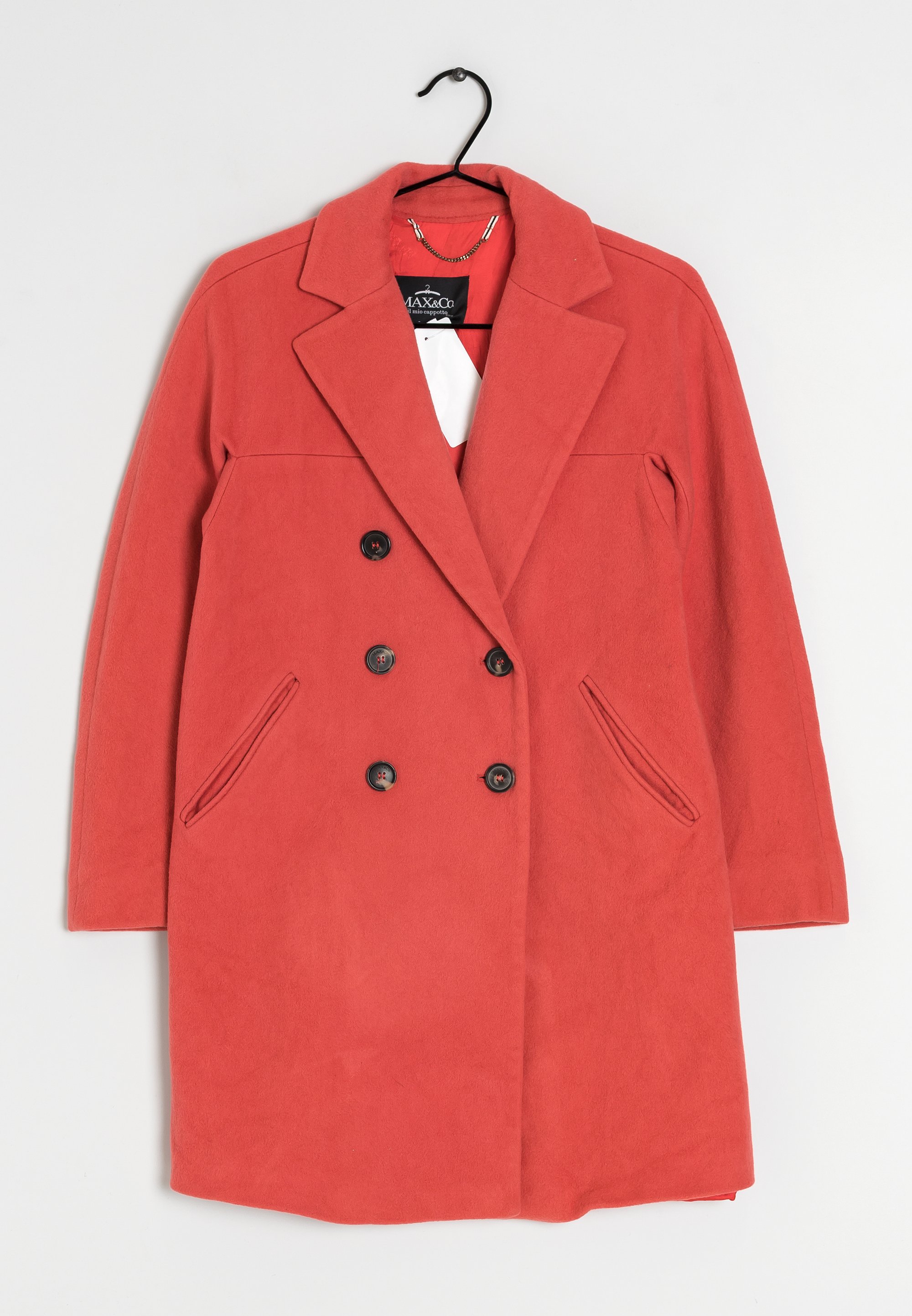 Kurzmantel pink (Pre-owned) Zalando