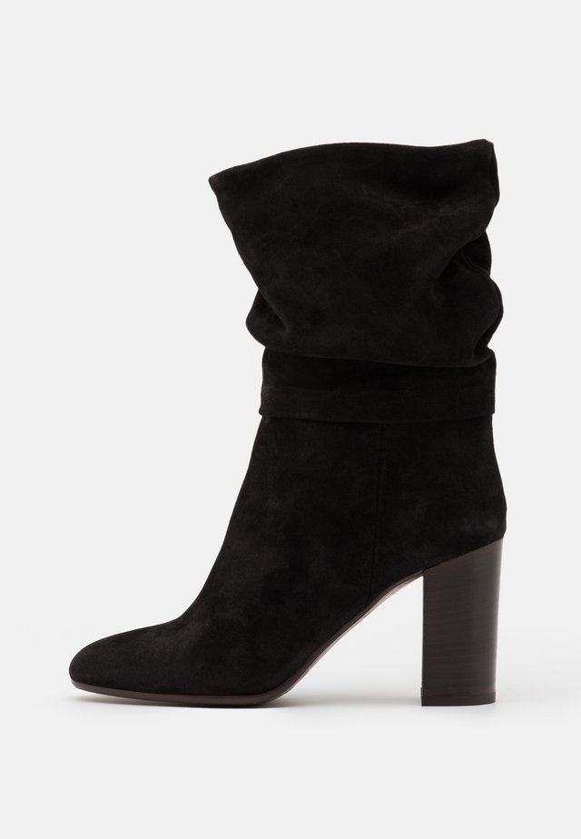 Bottes à talons hauts - noir