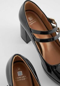 Next FOREVER COMFORTÂ® PLATFORM MARY JANE SHOES - Plateaupumps - black