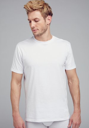 UK CLASSIC ROUND NECK - T-Shirt basic - white