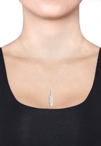 Elli - FEATHER CHAIN - Collana - silver-coloured Immagine in miniatura 1