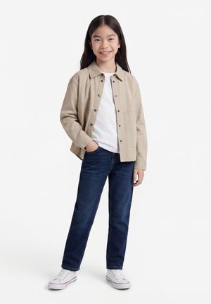 Name it NKFBARULA OVERSHIRT UNISEX - Košeľa - pure