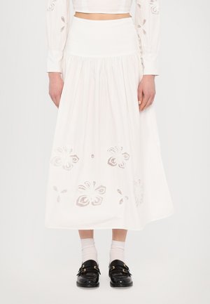 SKIRT  - Maxirock - ecru