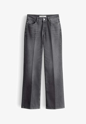 someday., FLARED LEG ELEGANT SILHOUETTE - Wide leg - mid stone grey