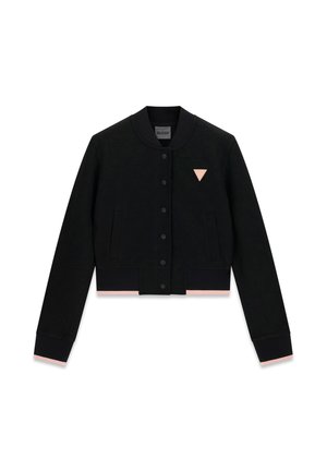 Guess, LOGO-BOMBERJACKE - Chaquetas bomber - schwarz