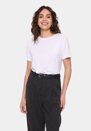 Saint Tropez ADELIASZ REGULAR  - T-shirt - bas - bright white