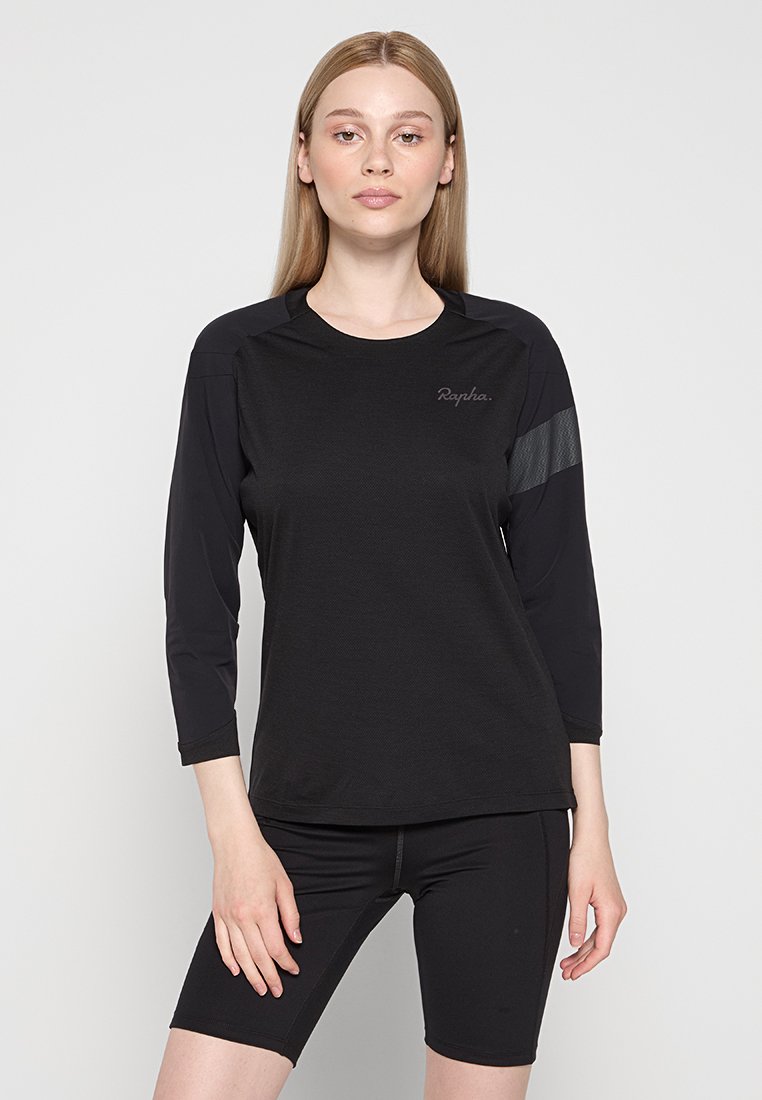 Rapha Sport T-shirt zwart Rapha Sport T-shirt zwart
