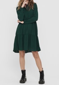 JDY Vestido camisero - dark green