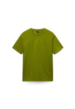 SALIS - T-Shirt basic - dark olive g3a