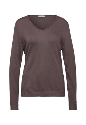 V-NECK  - Maglione - lila