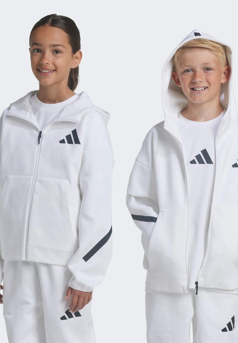 adidas Sportswear Sweat zippé - white black