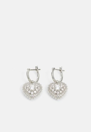 IDYLLIA DROP EARRINGS HEART - Ohrringe - white