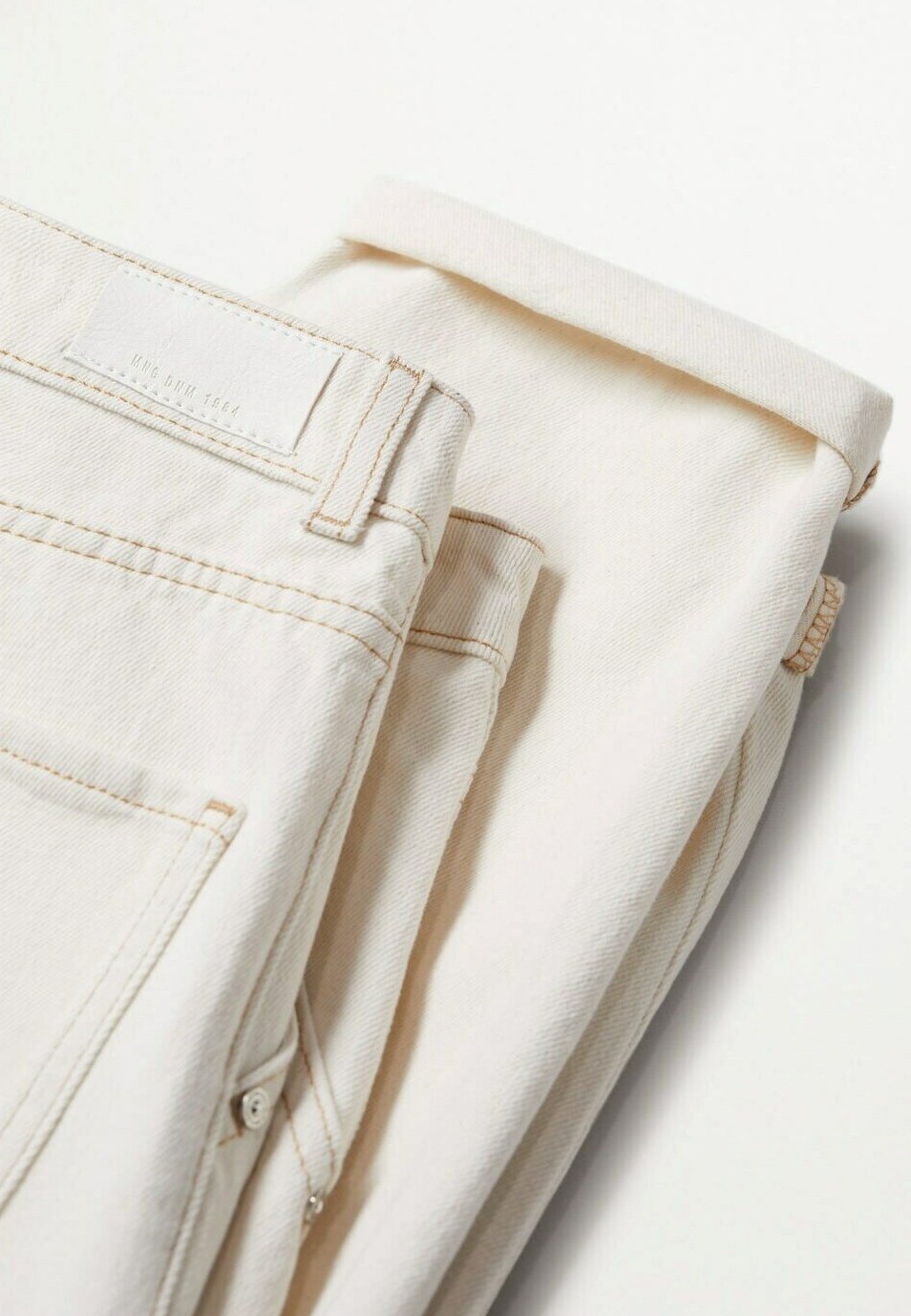 Mango MICHELLE - Relaxed fit jeans - ecru/off-white - Zalando.co.uk