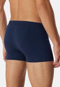Schiesser RETRO  3ER PACK - Boxerkalsong - dunkelblau