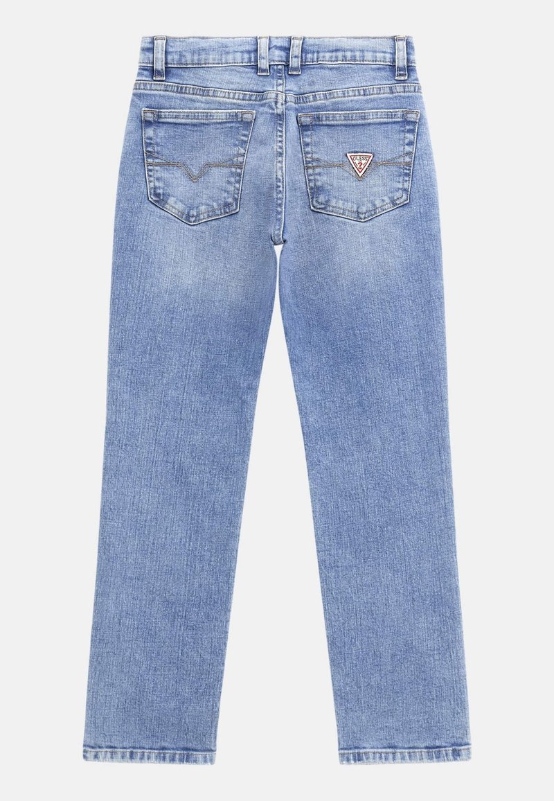 Guess MID WAIST Straight leg jeans blau/light-blue denim Zalando