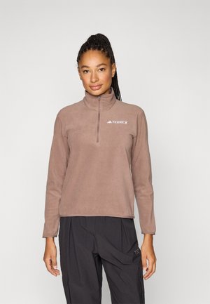 Suéter de forro polar - trace brown