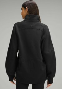 lululemon SCUBA OVERSIZED FUNNEL NECK HALF-ZIP - Sweatshirt - black