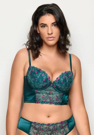 BERRY - Bøjle-bh - dark green