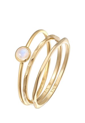 3 PACK BASIC - Ring - gold