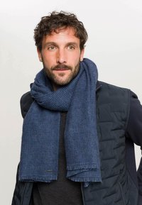 bugatti CHECKED - Sjal / Tørklæder - navy