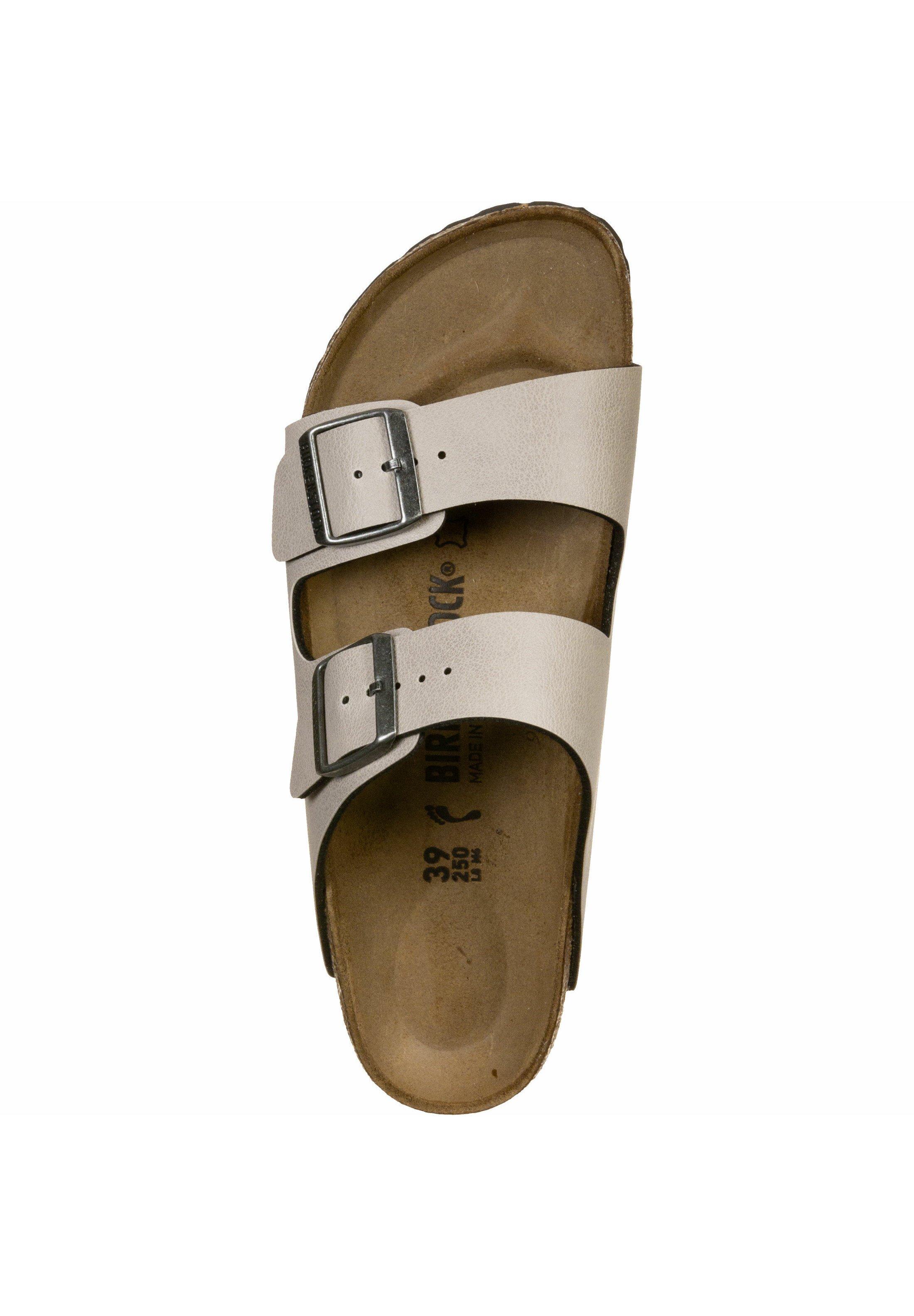 Birkenstock Pantoffels - grey/brown/Grijs - Zalando.nl
