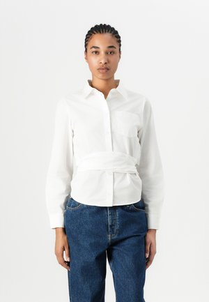 DIBELLA TIE SHIRT - Hemdbluse - white