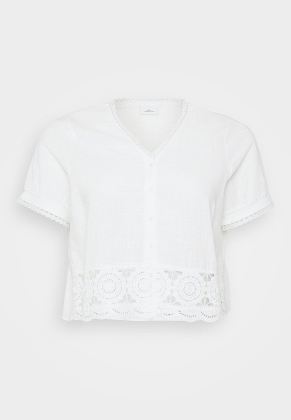 CARNADIA LIFE V NECK  - Blouse - cloud dancer4