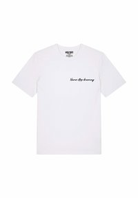 NEVER STOP DREAMING HEAVYWEIGHT - T-shirt con stampa - white