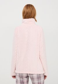 Terranova Giacca in pile - rosa chiaro