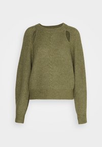 DESIGNERS REMIX Maglione - mottled olive
