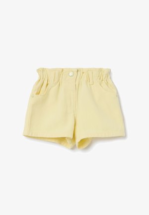 PAPER BAG - Shorts - light yellow