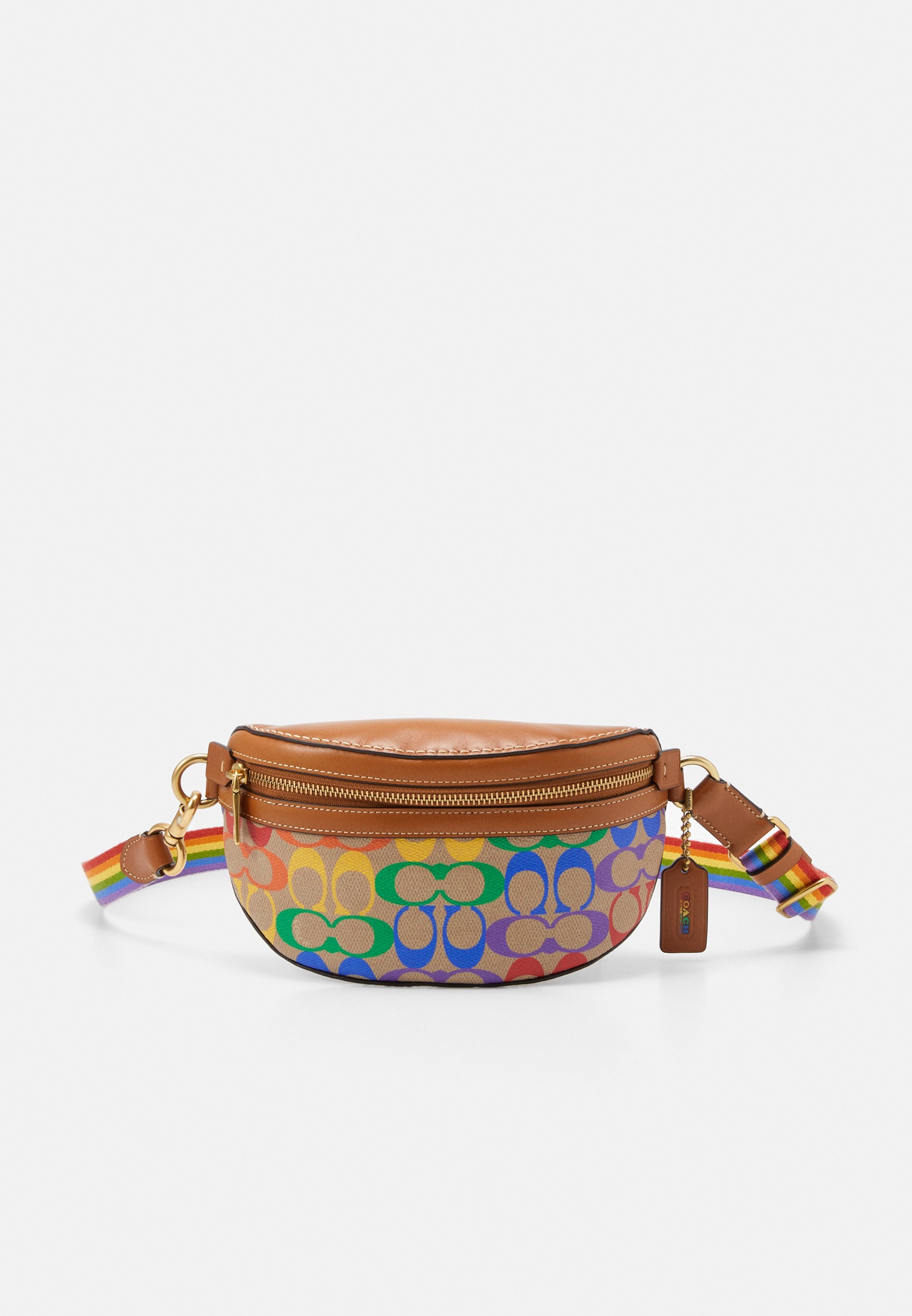 coach rainbow fanny pack