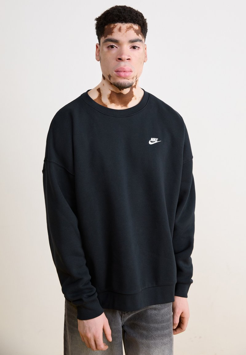 Nike Sportswear CLUB CREW - Športni pulover - black
