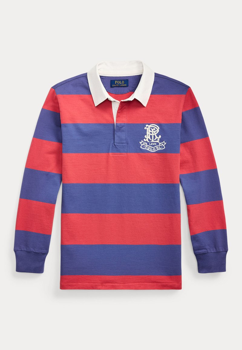 Polo Ralph Lauren CREST STRIPED COTTON JERSEY RUGBY SHIRT Långärmad — free download