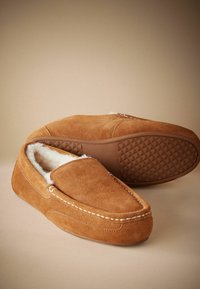 Next REGULAR FIT - SIGNATURE - Chaussons - tan brown