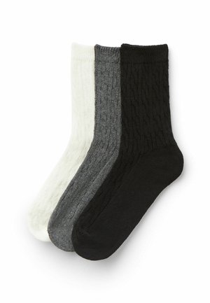3 PACK  - Calze - black
