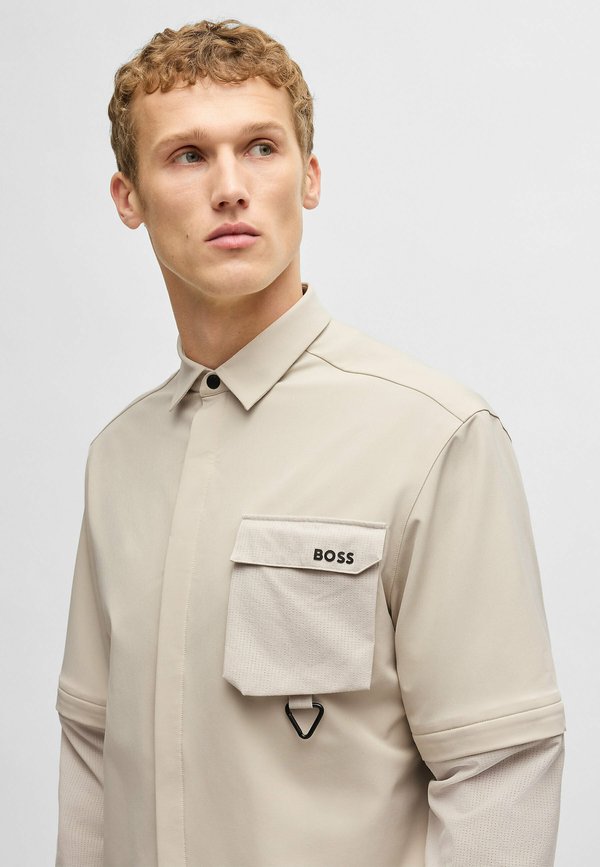 Summer jacket - open beige four4