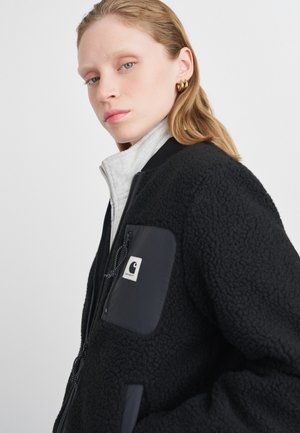 JANET - Pulover din fleece - black