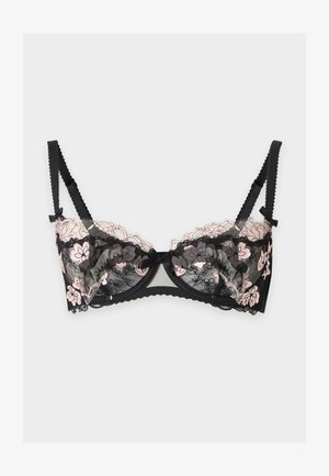 Agent Provocateur, ANDIEE - Balconette bra - black/baby pink