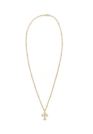 SPARKLING CROSS - Kaulakoru - gold coloured