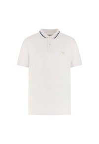 Bluză polo - weiß