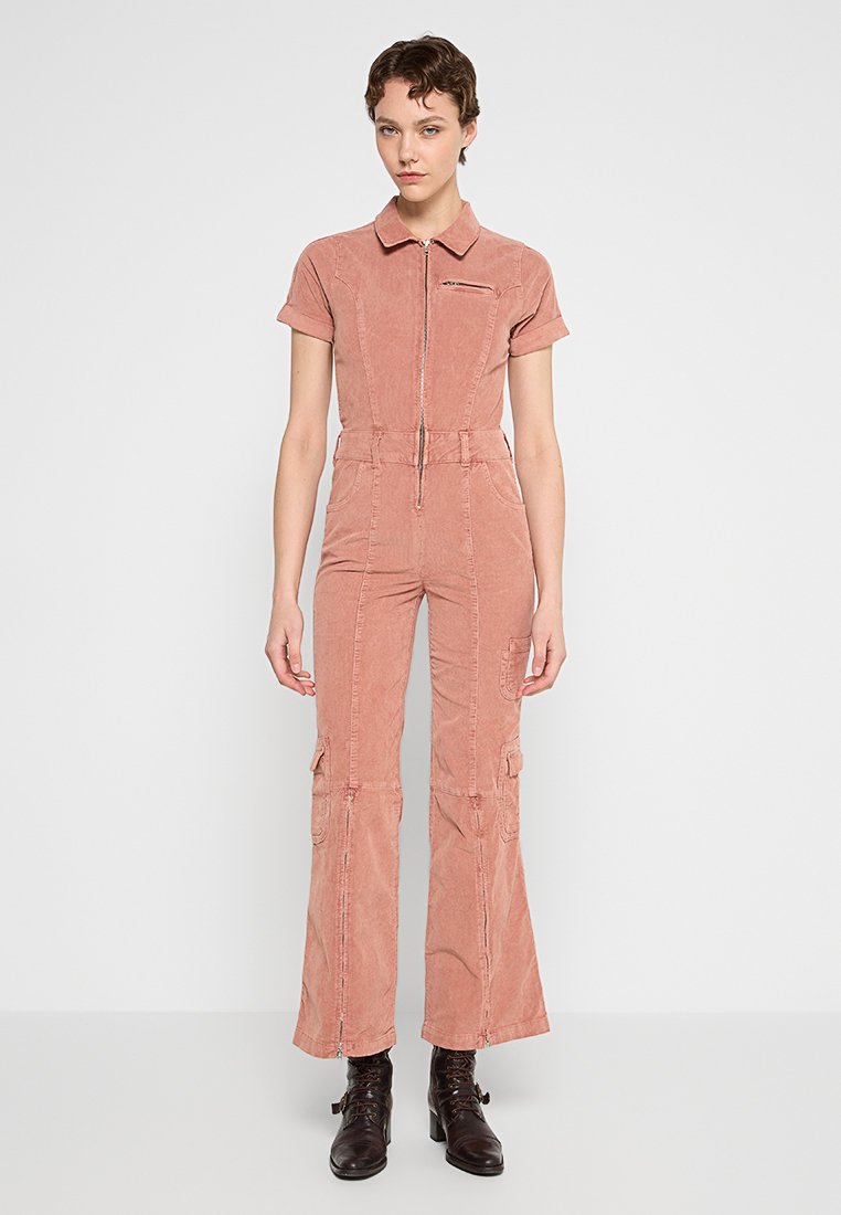 BDG Urban Outfitters Jumpsuit donkerroze BDG Urban Outfitters Jumpsuit donkerroze