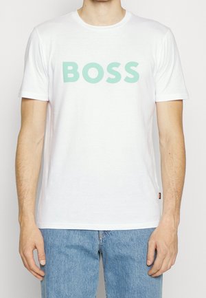 T-shirt con stampa - off-white