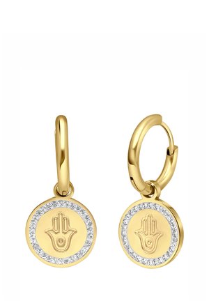 HAMSA HAND - Oorbellen - gold-coloured