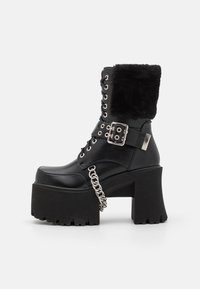 ACCELERATE - Botine cowboy/biker - black