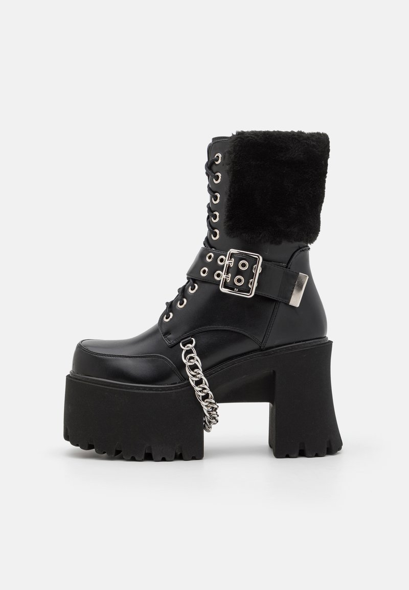 LAMODA ACCELERATE - Botine cowboy/biker - black